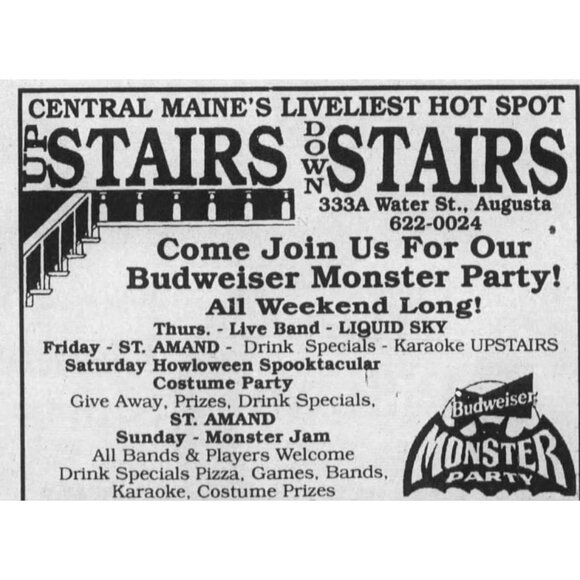 Vintage 1990s Budweiser Monster Party Hat Halloween Painter Cap Beer Promo Adcap - Picture 7 of 7